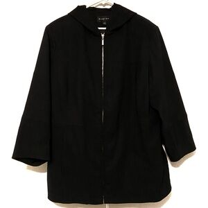 Braetan Zip Up Jacket Black Size XXL
